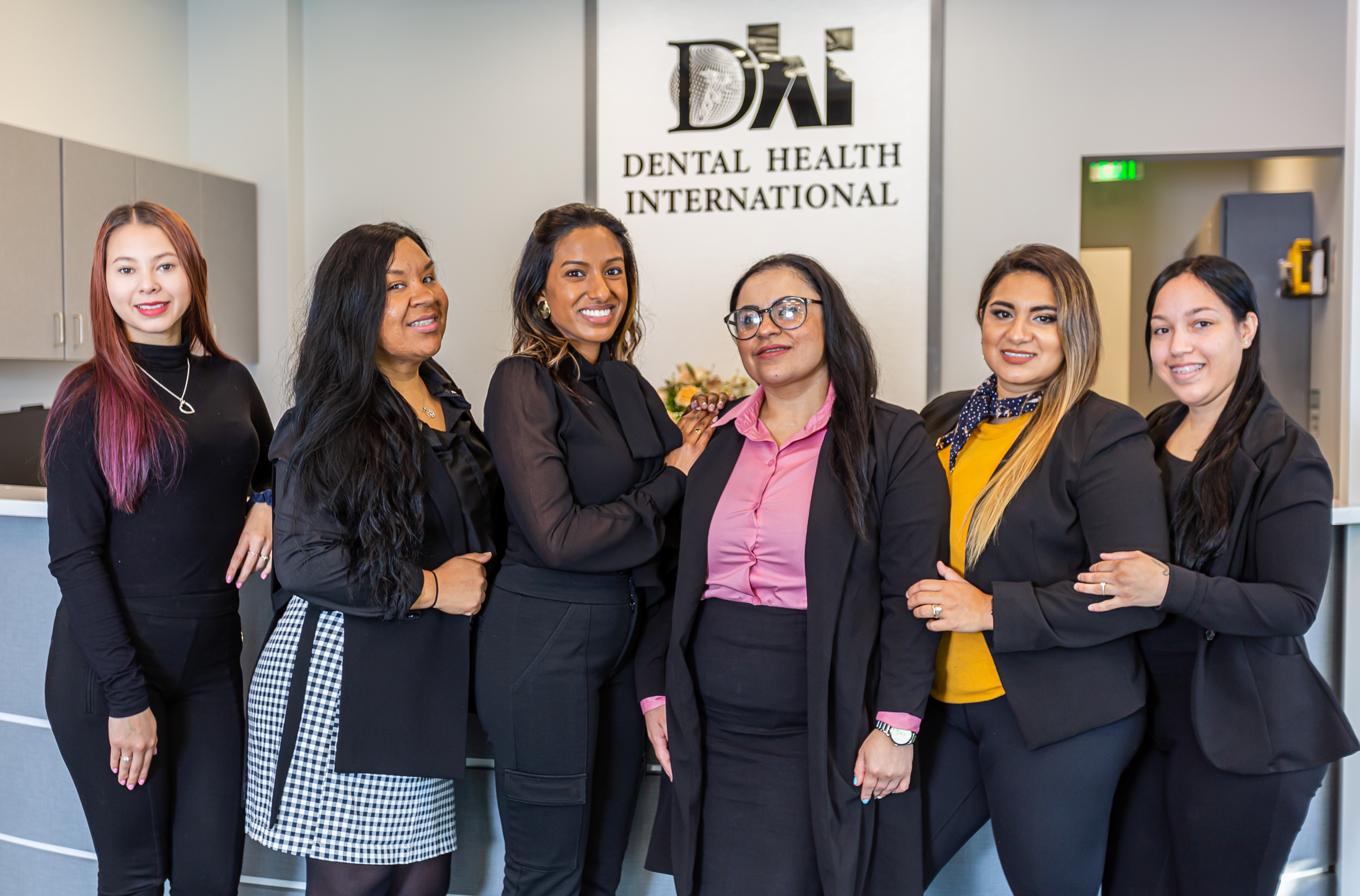 office tour Dental Health International dentist in Chelsea, MA Dr. Jeya Guna Dr. Luxmi Guna Dr. Aynka Guna Dr. Anuradha Deshmukh Dr. Oleg (Alex) Agranovich Dr. Angela Lin Dr. Jubin Zaboulian Dr. Rekha Hariwala